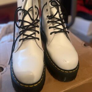 Dr. Martens Men's White Boots